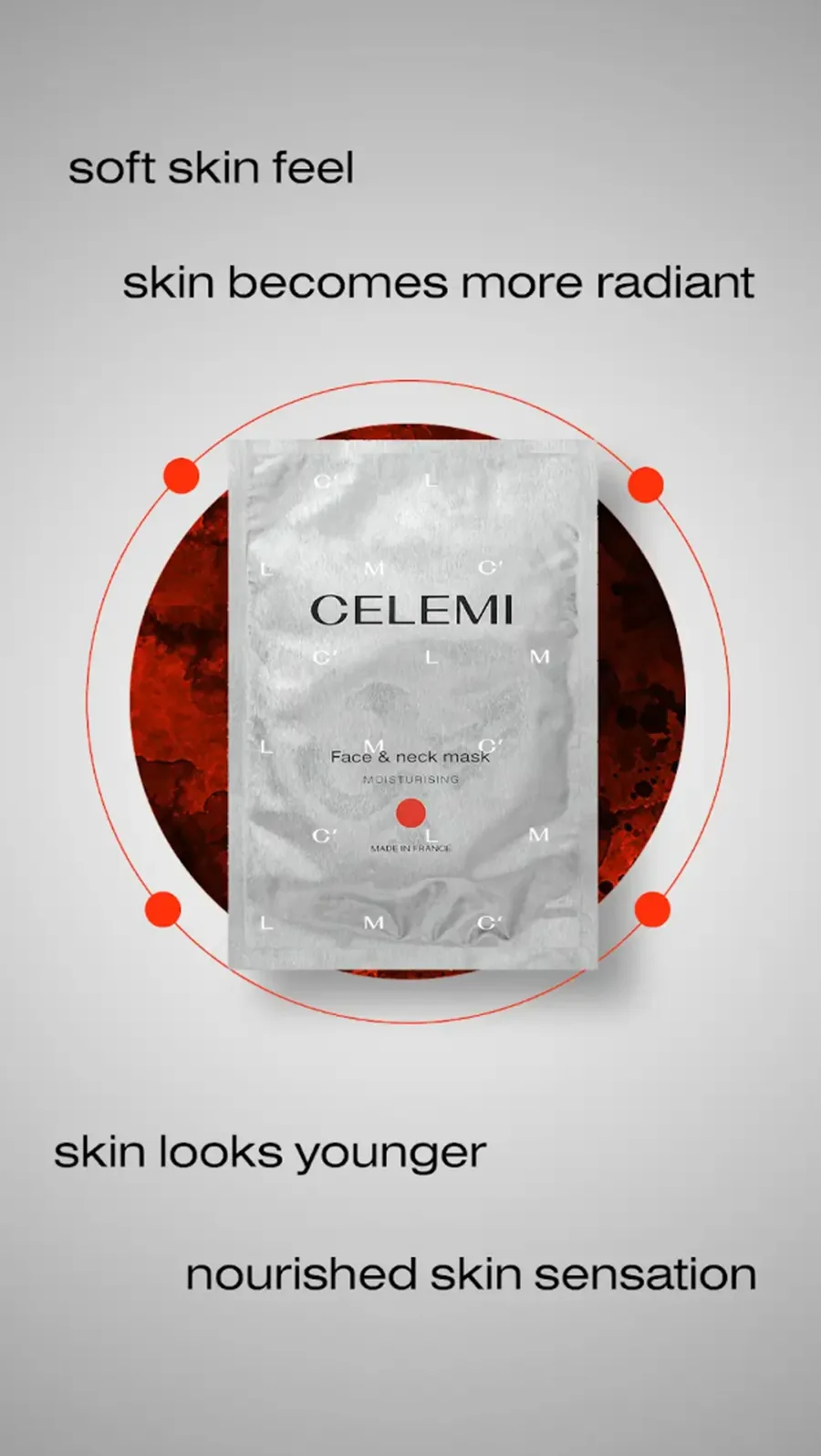 Minimalistic Skincare Static Ad — ad creative for celemi